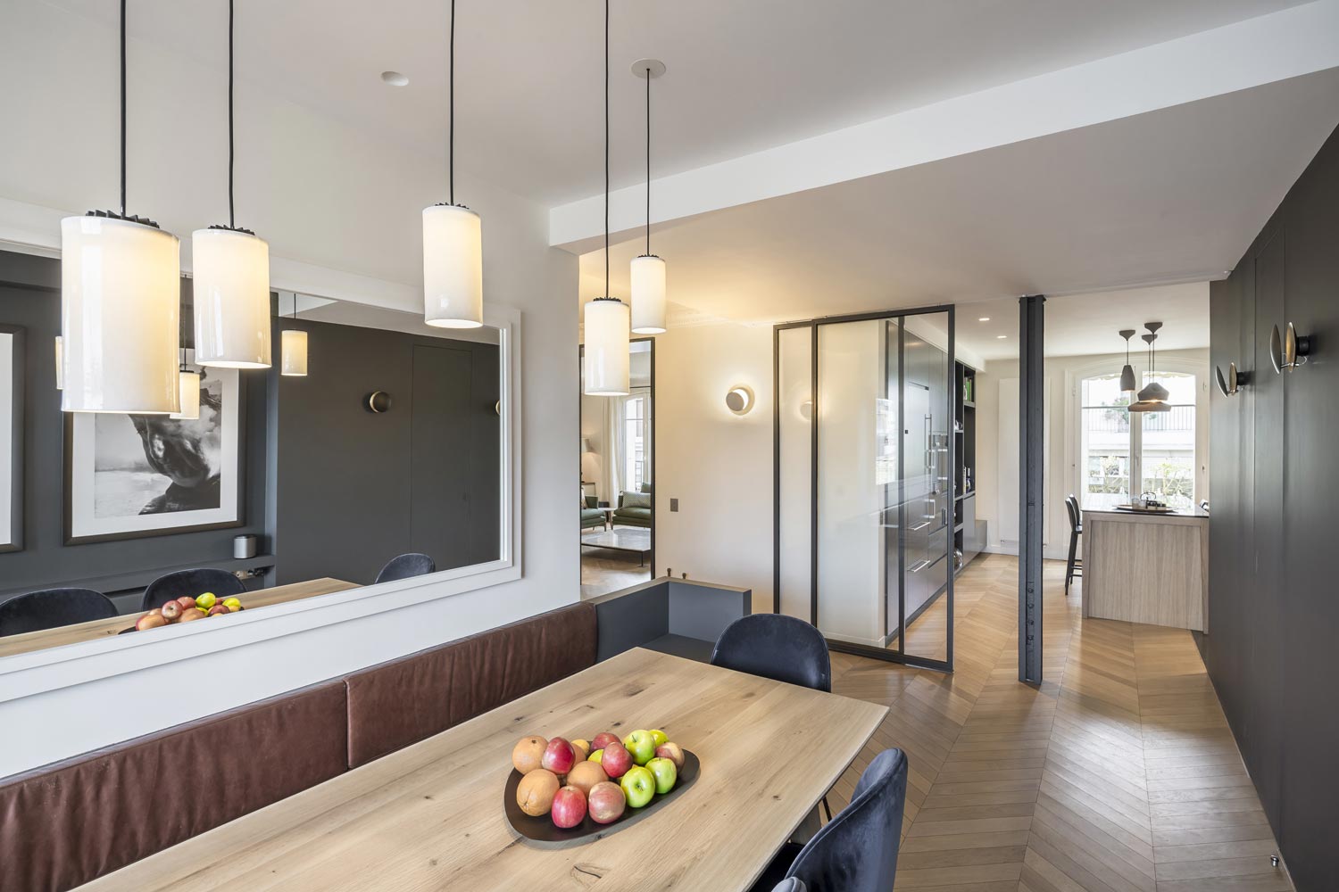 salle a manger contemporaine