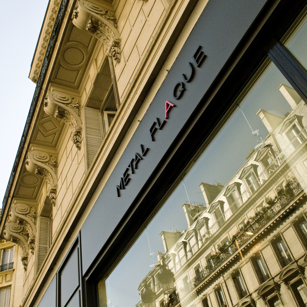 boutique haussmannien vitrine