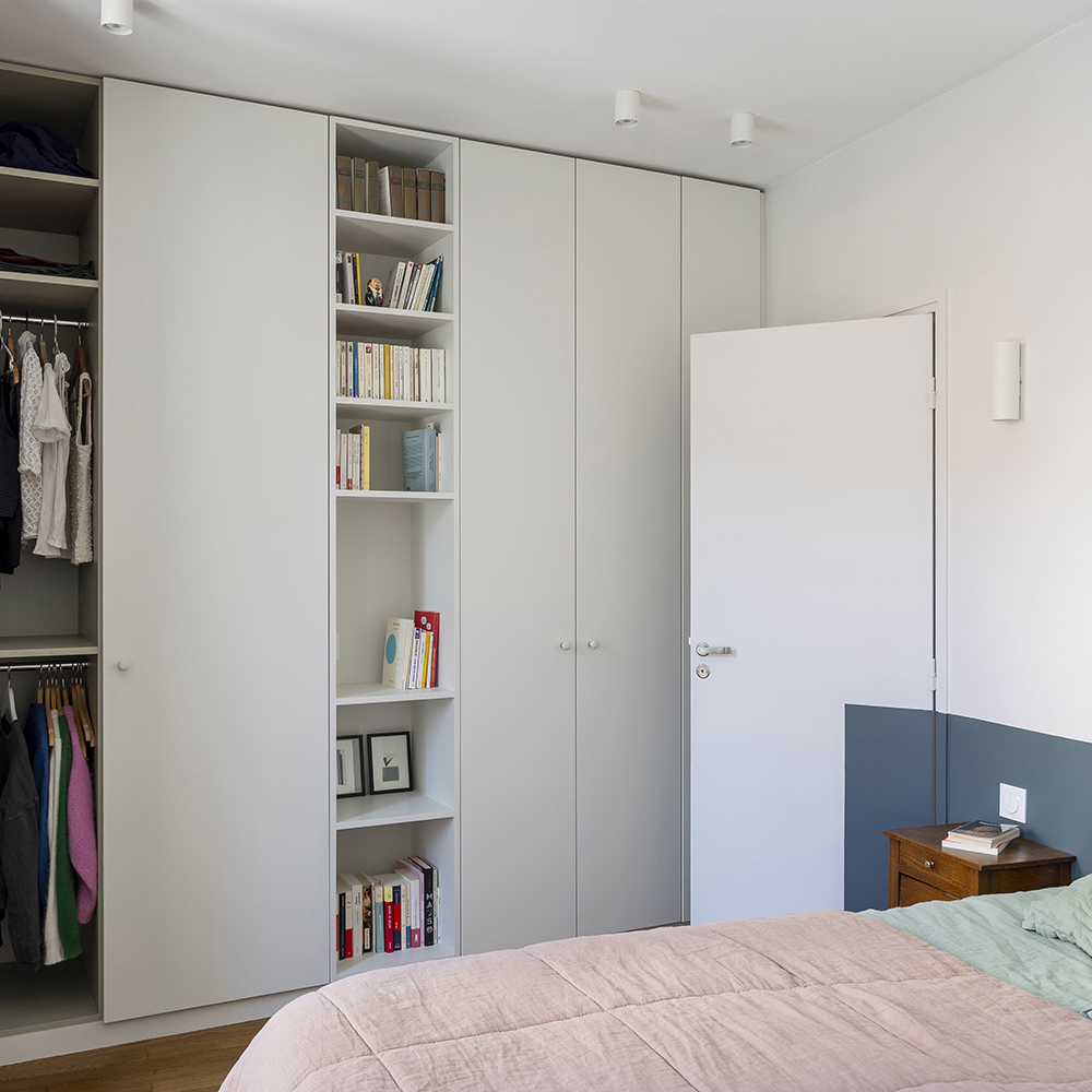 dressing bibliotheque tete de lit couleur inchyra blue