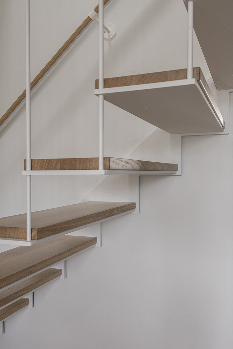 escalier sur mesure metal bois