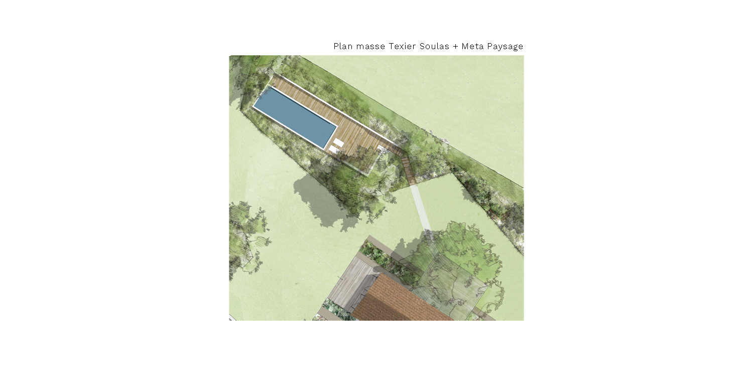PLAN MASSE PISCINE