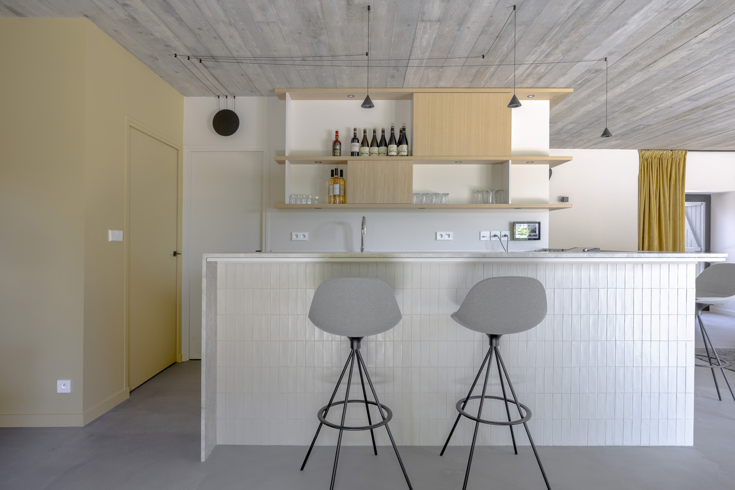 bar maison contemporaine