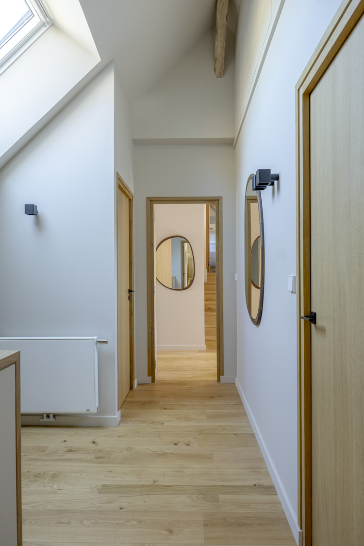 couloir bois blanc chene